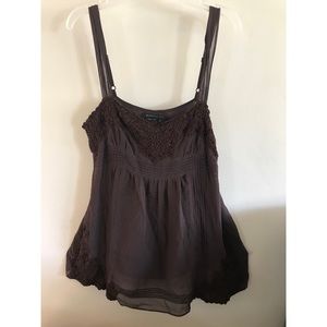 BCBG MaxAzria mesh tank top